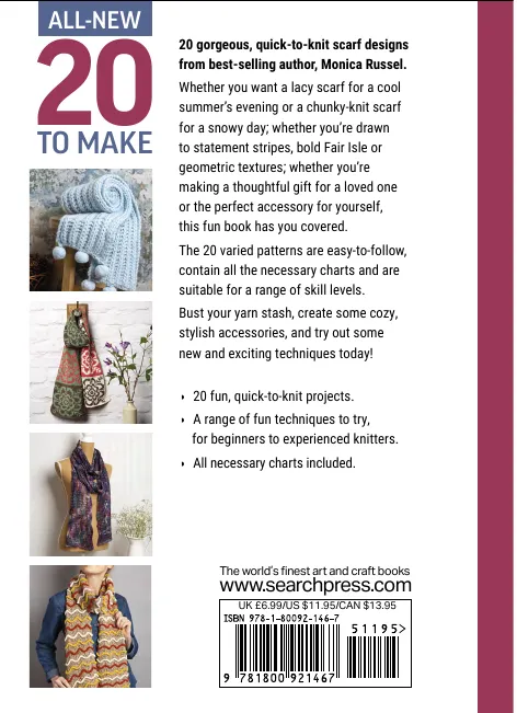 all-new twenty to make: scarves to knit