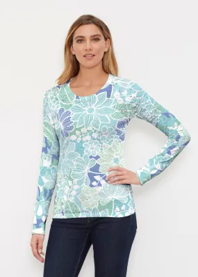 Hawaii Isles (13609) ~ Thermal Long Sleeve Crew Shirt