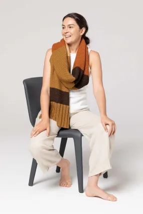 Indus | Bold Stripe Knit Scarf
