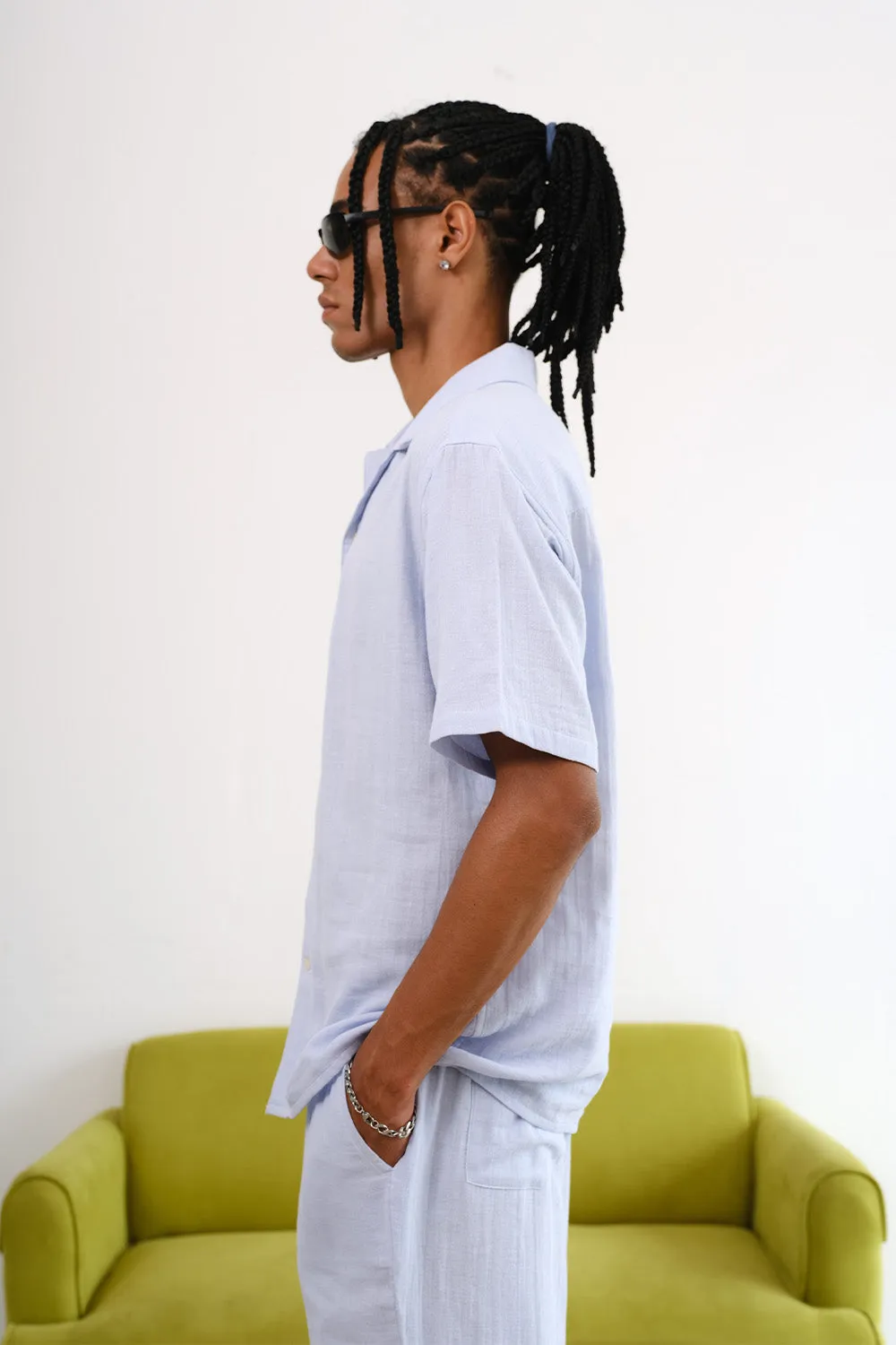 Lagoon Organic Cotton Gauze Shirt