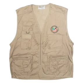 SOTTO ZERO Mens Gilet Beige 2XL