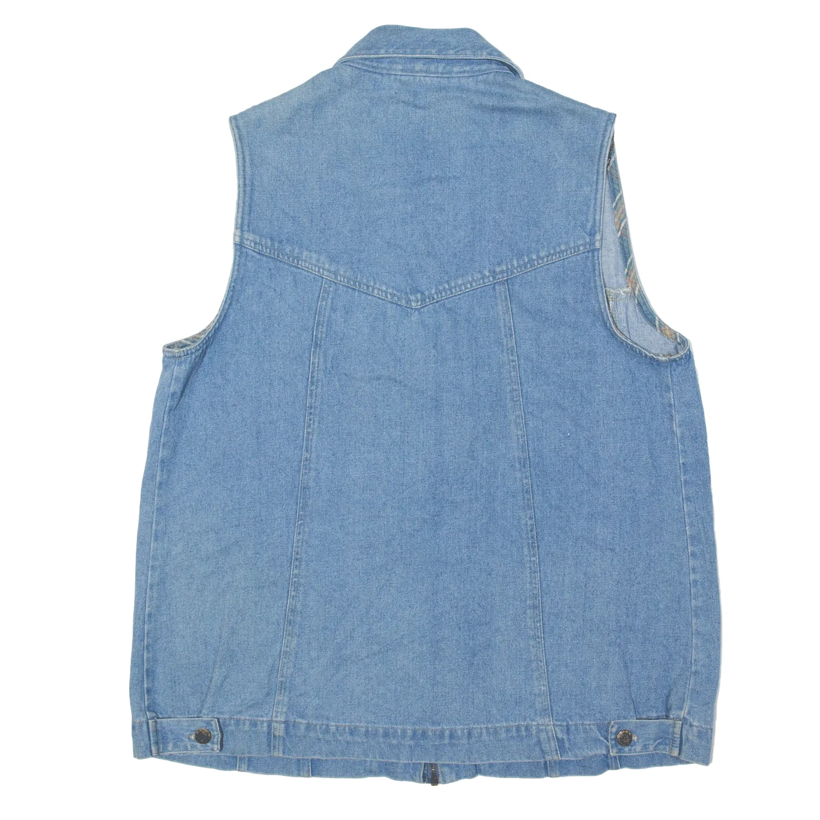 ZERO TO NINE Denim Gilet Blue Womens L